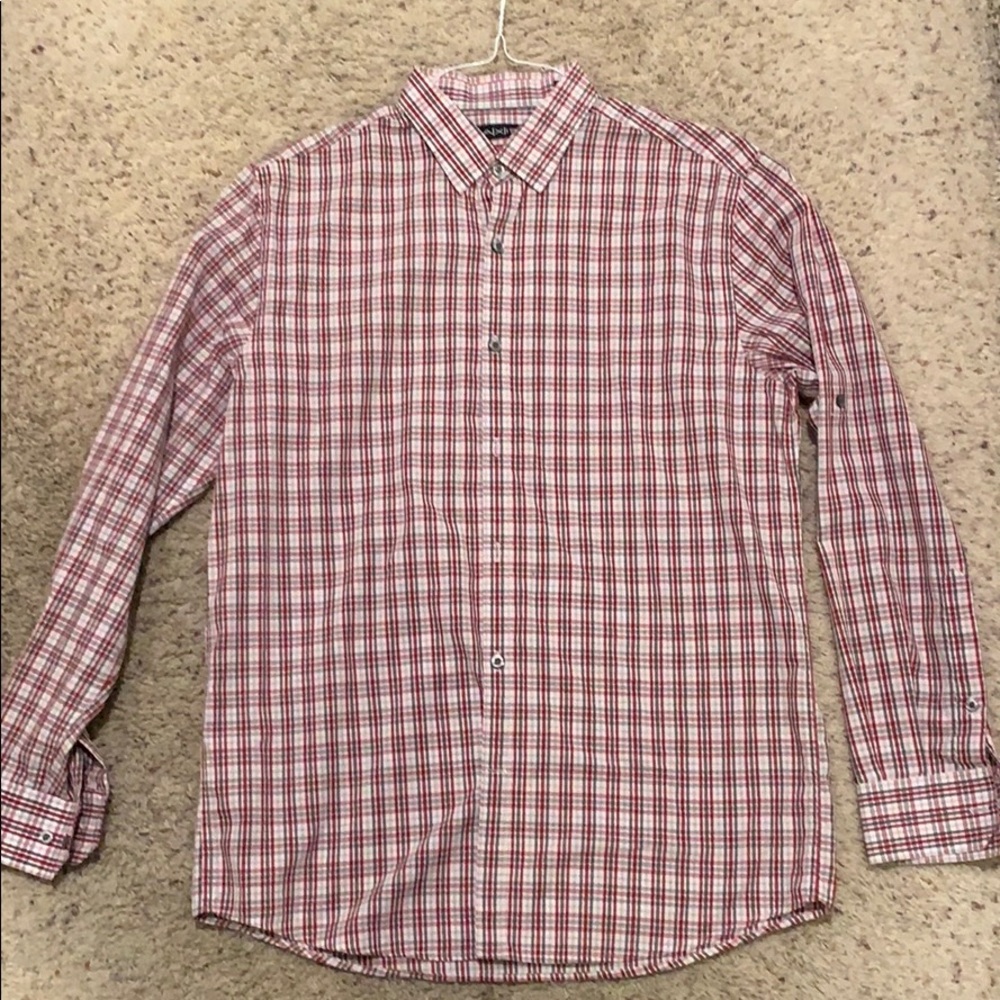 Mens button down dress shirt